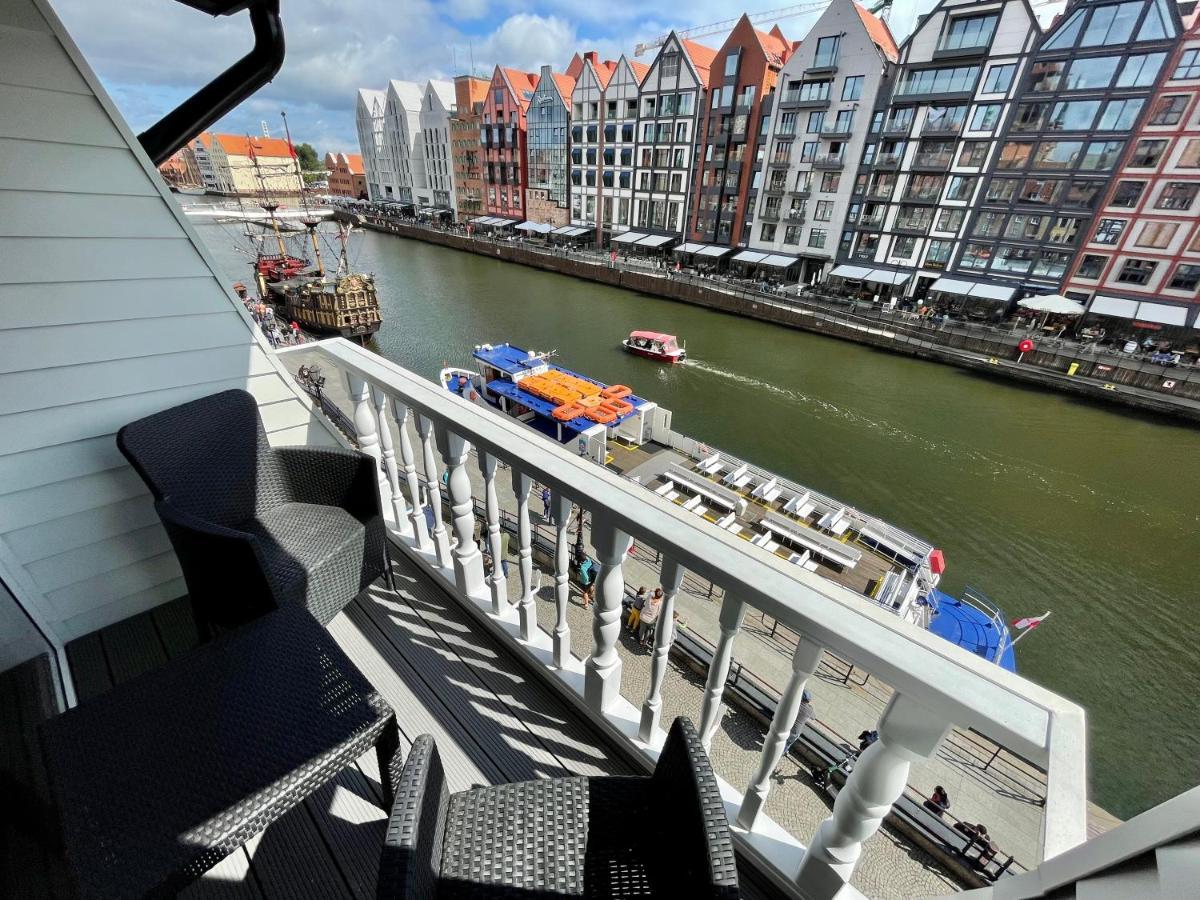 Apartamenty Michel Gdansk Centrum Boutique Hotel מראה חיצוני תמונה